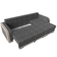 Угловой диван Марсель (рогожка серый бежевый) - Изображение 3